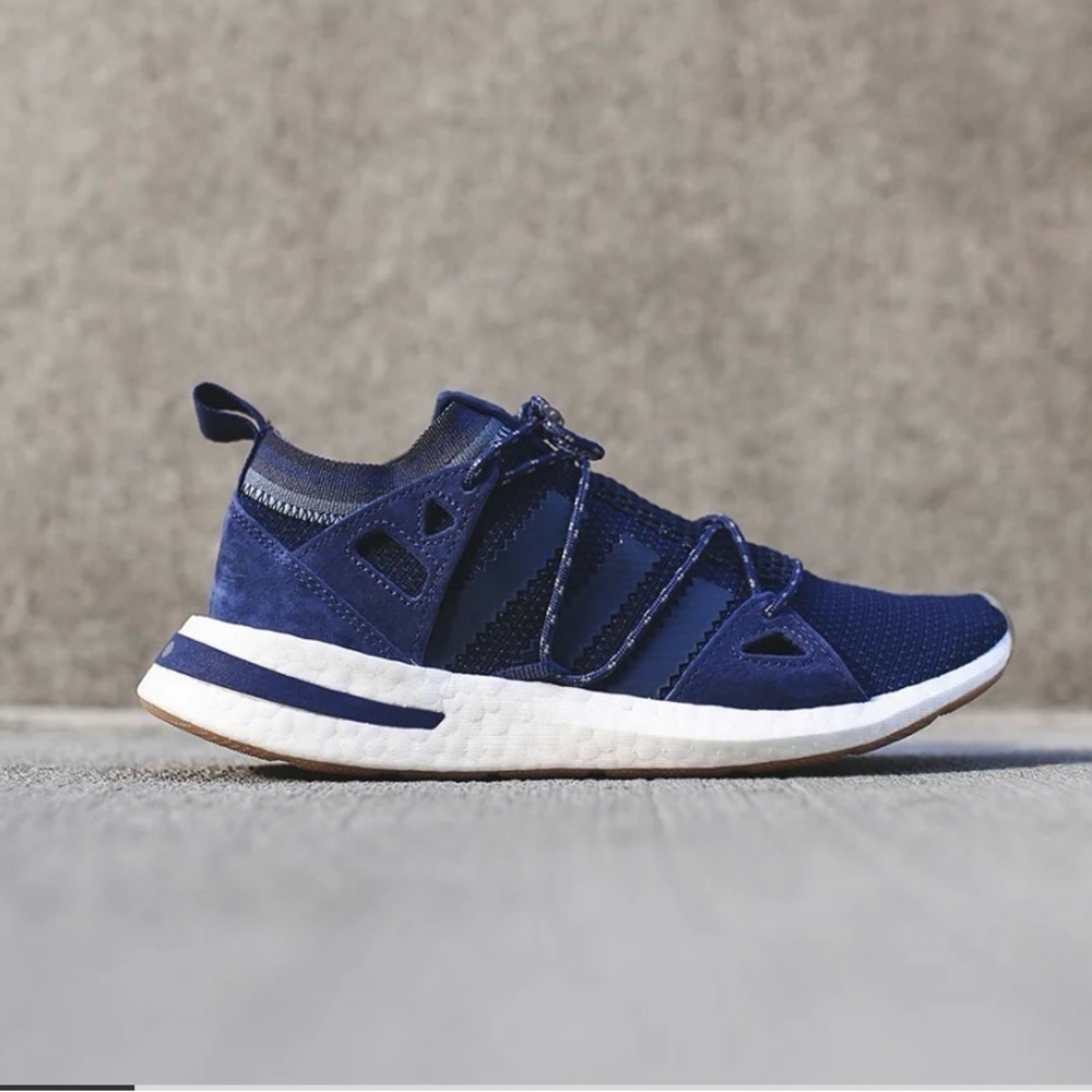 NWOT Adidas Blue Sneakers with Classic Design